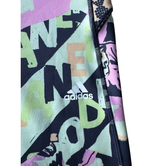 Adidas Farm Rio Women's Sz M Feel Brilliant Aeroready High Waisted Tights - Picture 9 of 14